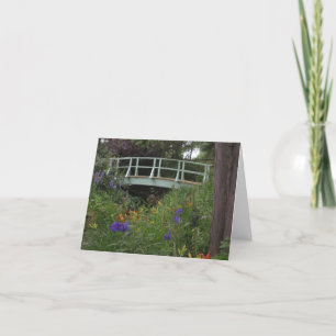 De Brug van de Tuin van Monet Kaart