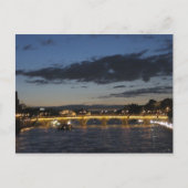 De Brug van de zegen bij Schemer Briefkaart (Voorkant)