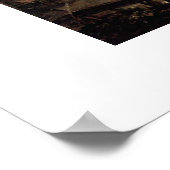 De brug van Francois Boucher Poster (Hoek)