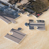 De brug van Grand Palais en Pont Alexandre III - P Legpuzzel (Zijkant)