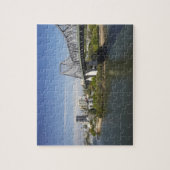 De Brug van het Verhaal, de rivier Brisbane en Kan Legpuzzel (Verticaal)