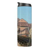de brug van liar sibiu roemenië thermosbeker (Geroteerd rechts)