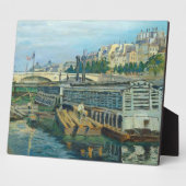 De brug van Louis Philippe, 1875 (olie op doek) Fotoplaat (Zijkant)