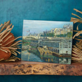 De brug van Louis Philippe, 1875 (olie op doek) Fotoplaat (Zijkant)