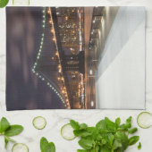 De Brug van Manhattan en Horizon NYC Theedoek (Gevouwen)