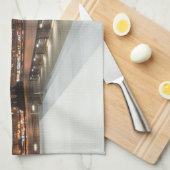 De Brug van Manhattan en Horizon NYC Theedoek (Quarter Fold)