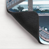 De Brug van Mannen, Fukaga ukiyo-E door Japans Muismat (Hoek)