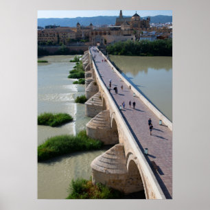 De brug van Real Spanje - Roman Cordoba Poster