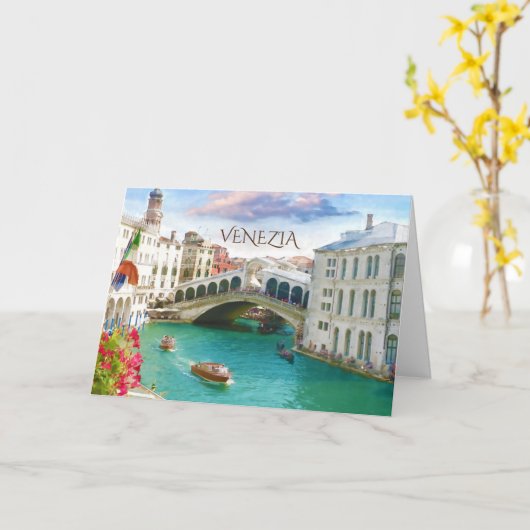 De Brug van Rialto in Venetië | Venezia, de Kaart (Gele Bloem)
