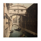 De brug van Sighs II, Venetië, Italië Tegeltje (Voorkant)