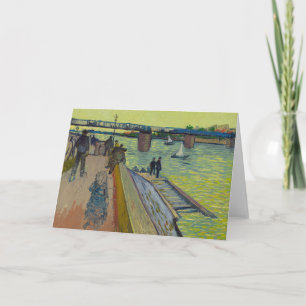 De brug van Trinquetaille Vincent van Gogh Kaart