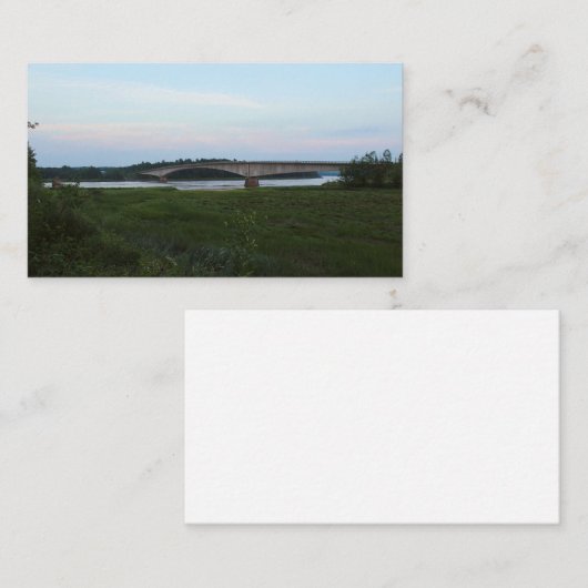 De brug visitekaartje (Voorkant / Achterkant)