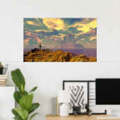 De bruggen bij Kronradar Poster (Thuiskantoor)