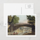 De bruggen over het Kanaal in Sydney Gardens, van Briefkaart (Voorkant / Achterkant)
