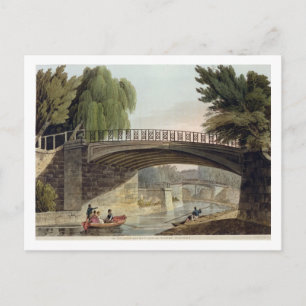 De bruggen over het Kanaal in Sydney Gardens, van Briefkaart
