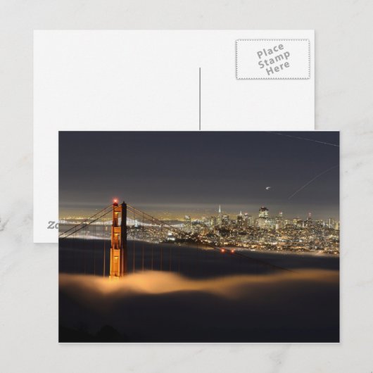 De bruggen van de baai briefkaart (Voorkant / Achterkant)