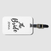 De Bruid  Bagagelabel (Voorkant (horizontaal))