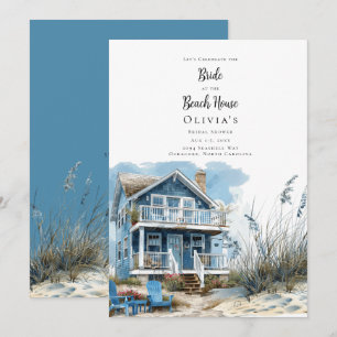De bruid bij het Beach House Vrijgezellenfeest Kaart