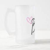 De bruid, bruidsfeest Drink Matglas Bierpul (Links)