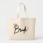 De bruid, bruidsmeisje feestgeschenk, vrijgezelle  grote tote bag (Voorkant)