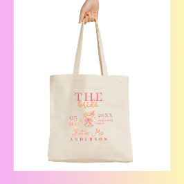 DE BRUID! Cocktail Afscheidscadeau voor de Bruid Tote Bag