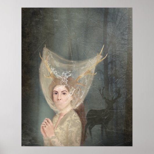 De bruid, donkere romance, gothic poster (Voorkant)