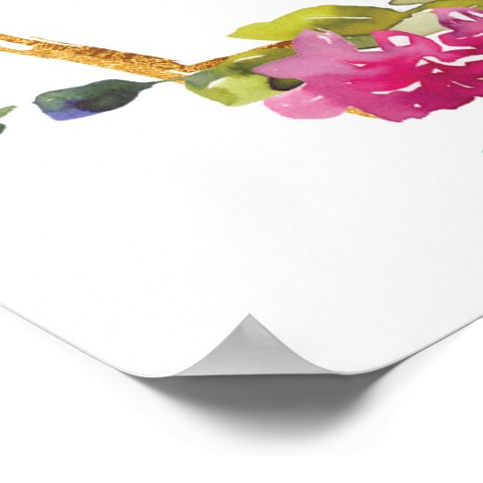 De bruid- en bruinkoolzegen poster (Hoek)