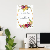 De bruid- en bruinkoolzegen poster (Thuiskantoor)