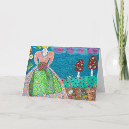 De Bruid en de Vos Wenskaart Kaart