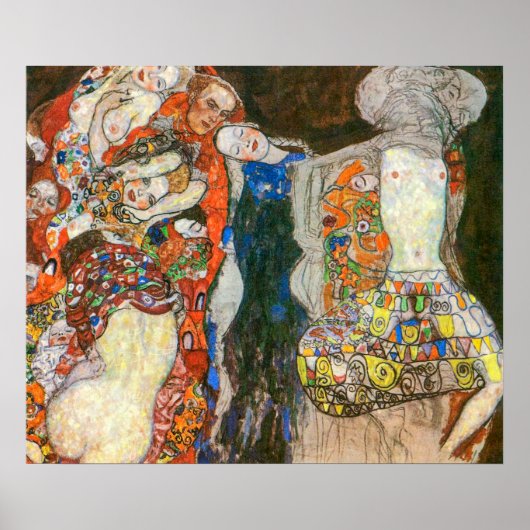 De Bruid | Gustav Klimt | Poster (Voorkant)