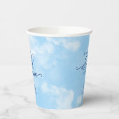 De bruid is op Cloud 9 Papieren Bekers (Links)