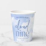 De bruid is op Cloud Nine Bachelorette Party Papieren Bekers<br><div class="desc">Dit zijn de bruid is op cloud negen vrijgezellenfeest papieren bekers!</div>