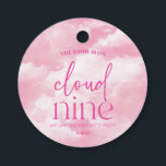 De Bruid Is Op Wolk Negen Roze Bachelorette Feest Bedankjes Labels<br><div class="desc">Dit zijn De Bruid Is Op Wolk Negen Roze Bachelorette Feest Favor Tags!</div>