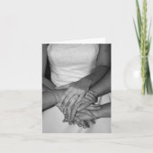 De bruid kaart (Voorkant)