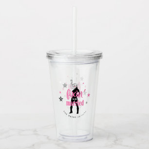 De Bruid Klaarmaken Disco Bachelorette ID925 Acryl Drinkbeker