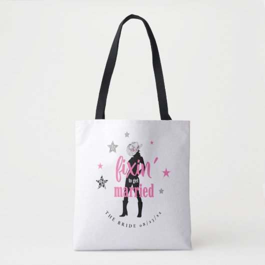 De bruid klaarmaken Disco vrijgezellenfeest ID925 Tote Bag (Voorkant)