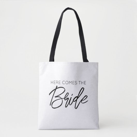 DE BRUID KOMT Wedding Avond Vriendinnen Fun Tote Bag (Voorkant)