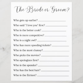 de bruid of bruidegom? vrijgezellenfeest of bruilo