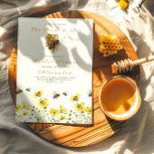 De bruid om bloemendouche te zijn kaart