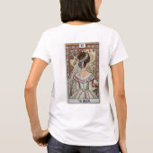 De Bruid Tarot Garent Kunst Historisch T-shirt (Achterkant)