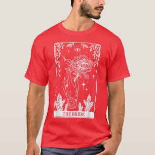 De Bruid Tarot Honeymoon Gothic Trouwen Bachelore T-shirt