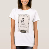 De Bruid Tarot Voorspelling Meisjesuitstap Voor De T-shirt (Voorkant)