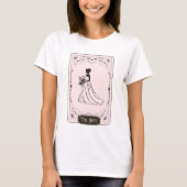 De Bruid Tarot Voorspelling Verjaardagsfeest Bruid T-shirt (Voorkant)