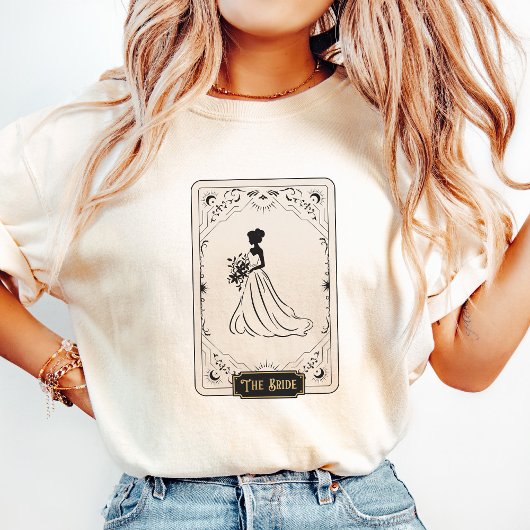 De Bruid Tarot Voorspelling Verlovingsfeestje T-shirt