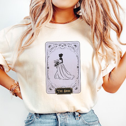 De Bruid Tarot Voorspelling Verlovingsfeestje T-shirt
