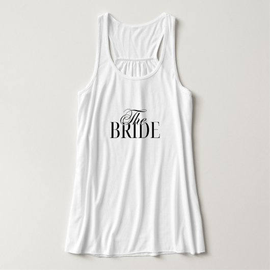De Bruid | Trouwfeest Bruidsjurk Cadeau Tanktop (Design voorkant)