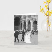 De Bruid van Coliseum Kaart (Gele Bloem)