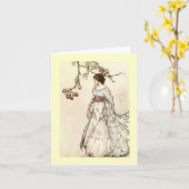 De Bruid van de prinses Kaart (Gele Bloem)