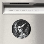 De bruid van Frankenstein — Herrezen door BurnsInH Magneet (Insitu (Vaatwasser))