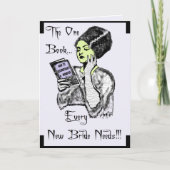 DE BRUID VAN FRANKENSTEIN KAART (Voorkant)